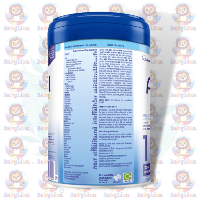 Aptamil Advanced Stage 1 - First Infant Milk - 800G In Bangladesh - Nutritious Baby Formula For Healthy Growth - Rich In Vitamins &Amp; Minerals - Image 2