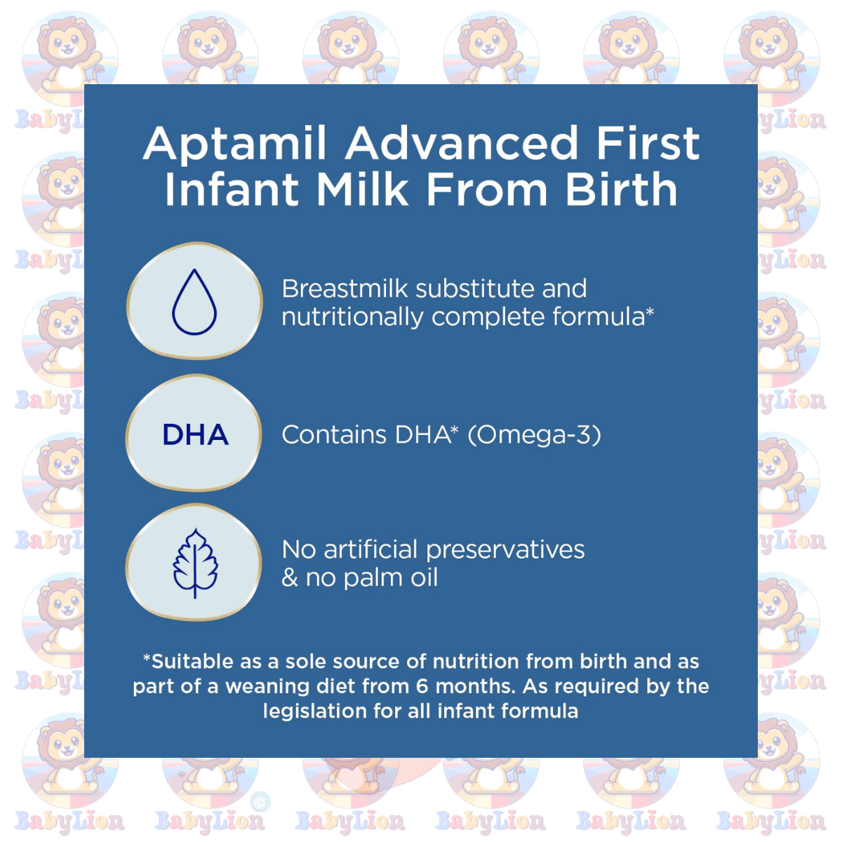 Aptamil Advanced Stage 1 - First Infant Milk 800G Image 05 Aptamil Advanced Stage 1 - First Infant Milk - 800G In Bangladesh - Nutritious Baby Formula For Healthy Growth - Rich In Vitamins &Amp; Minerals - Image 5