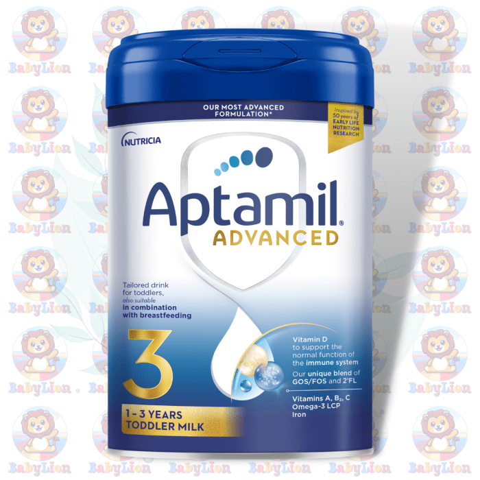 Aptamil Advanced Stage 3 - Toddler Milk - 800G - Nutritional Formula With Gos/Fos And 2'Fl For 1-3 Years - Image 1