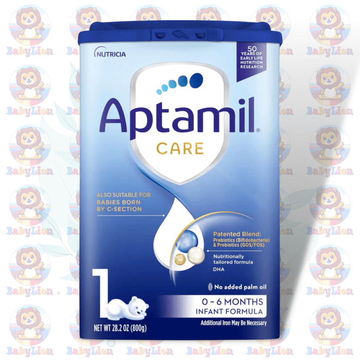 Aptamil Care Stage 1 - 800G - Milk-Based Infant Formula With Dha &Amp;Amp; Ara For C-Section Babies - Image 1