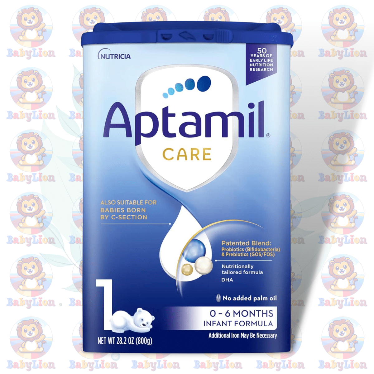 Aptamil Care Stage 1 For C-Section Babies - 800G Image 01 Aptamil Care Stage 1 - 800G - Milk-Based Infant Formula With Dha &Amp;Amp; Ara For C-Section Babies - Image 1