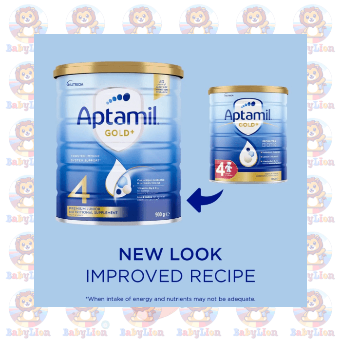 Aptamil Gold+ 4 Junior Nutritional Formula - 900G - Essential Vitamins &Amp; Minerals For Toddlers - Image 5