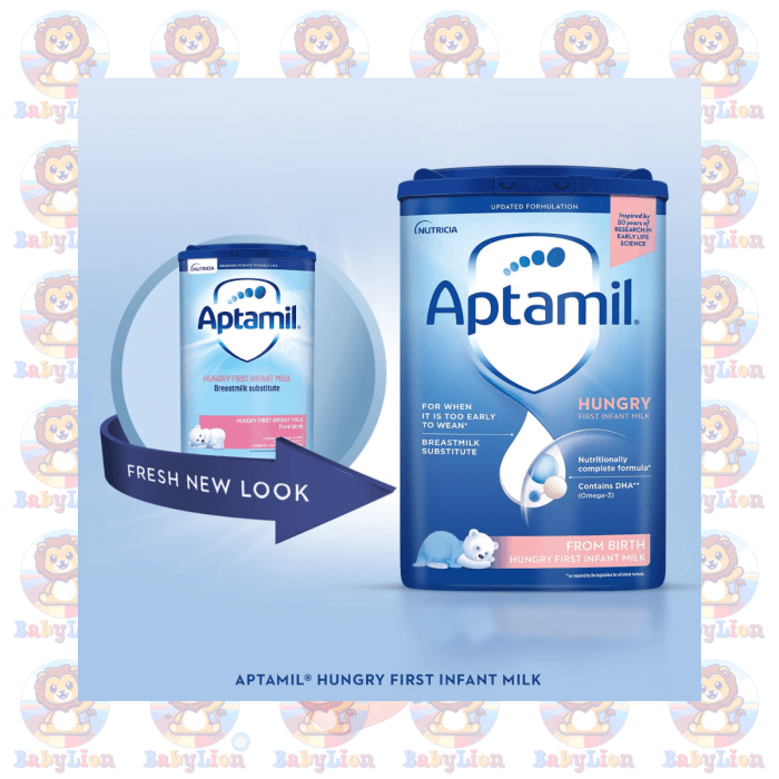 Aptamil Hungry First Infant Milk Formula – 800G - Nutritious Baby Formula From Birth - Essential Growth Support - Image 3