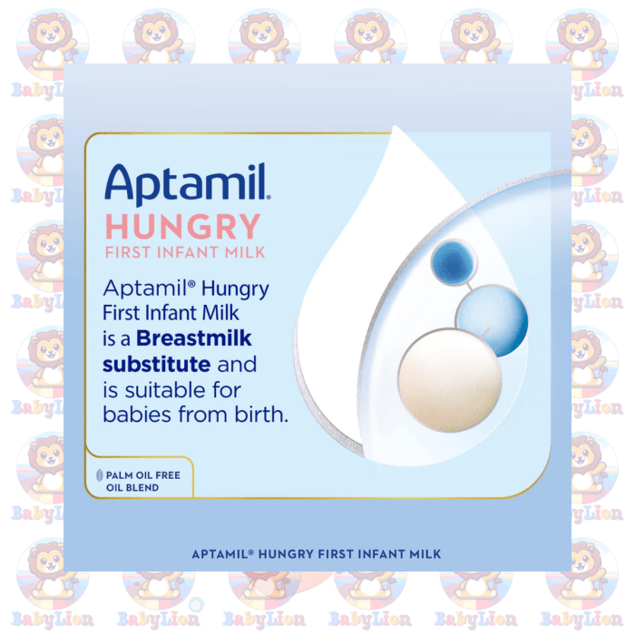 Aptamil Hungry First Infant Milk Formula – 800G - Nutritious Baby Formula From Birth - Essential Growth Support - Image 5