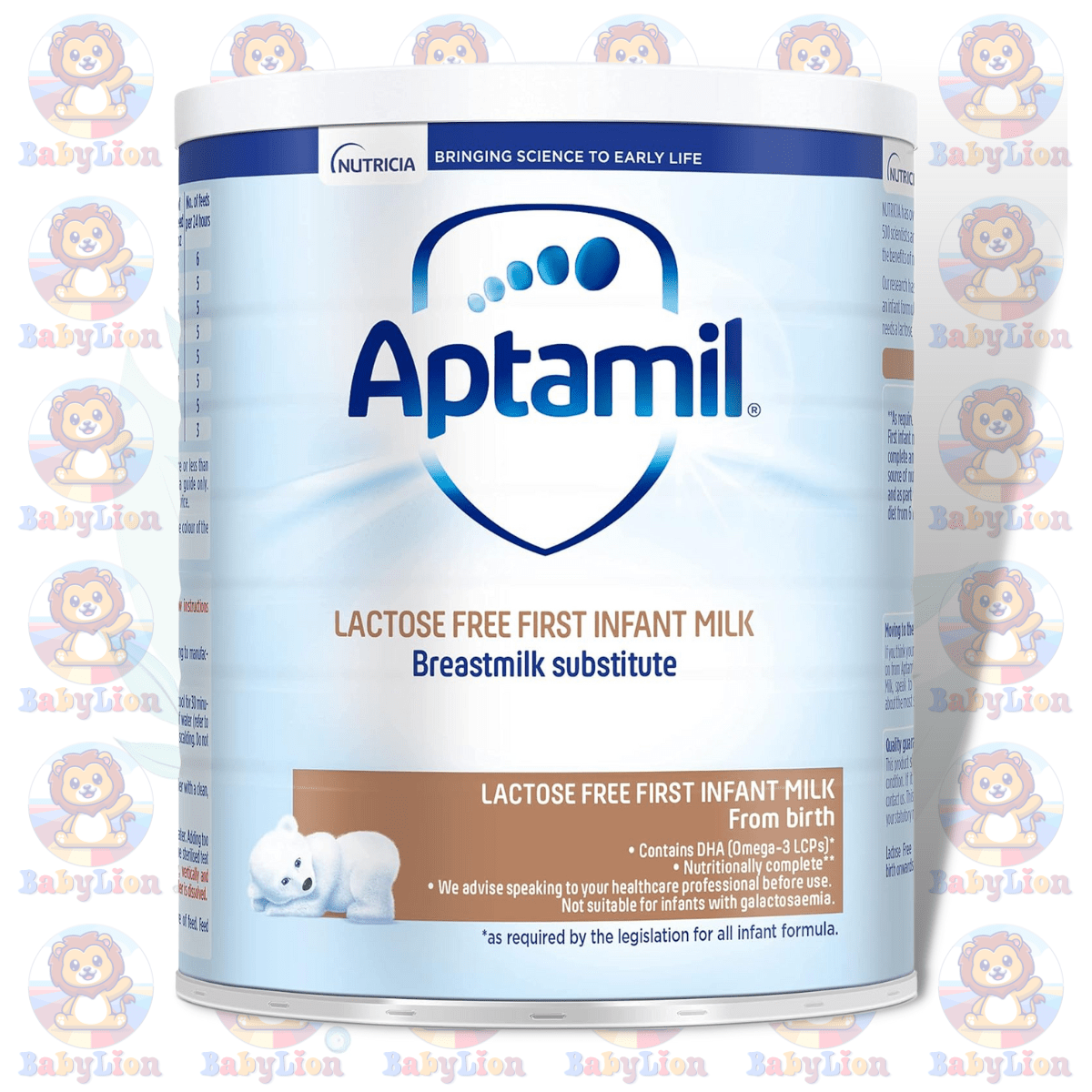 Aptamil Lactose-Free Infant Milk Powder - 400G Image 01 Aptamil Lactose-Free Infant Milk Powder - 400G - Essential Nutrition From Birth - Image 1