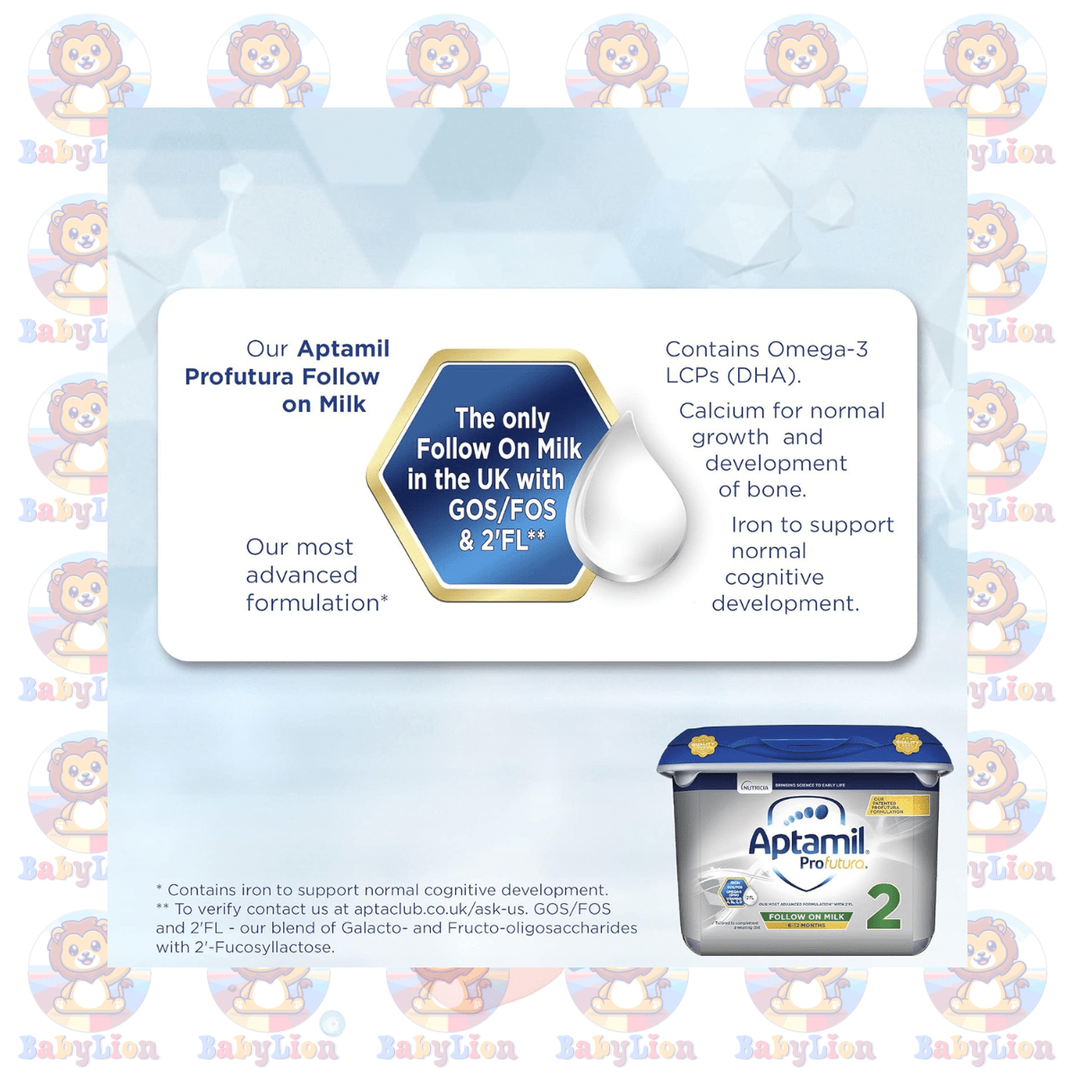 Aptamil Profutura 2 Follow-On Milk Formula For Babies - 800G Image 03 Aptamil Profutura 2 Follow-On Milk Formula - 800G - Nutritious Baby Milk Powder - Eu Made - Image 3