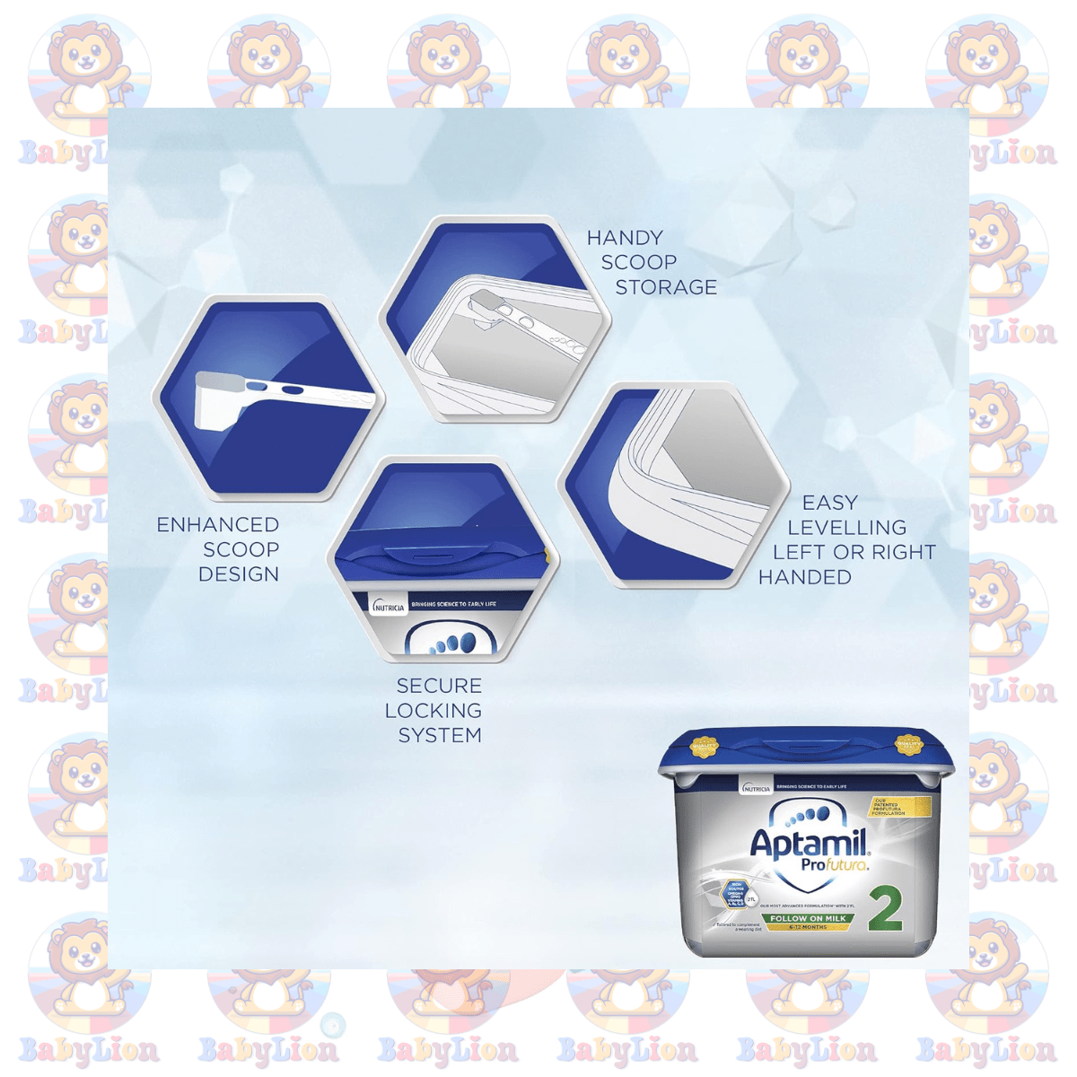 Aptamil Profutura 2 Follow-On Milk Formula For Babies - 800G Image 05 Aptamil Profutura 2 Follow-On Milk Formula - 800G - Nutritious Baby Milk Powder - Eu Made - Image 5