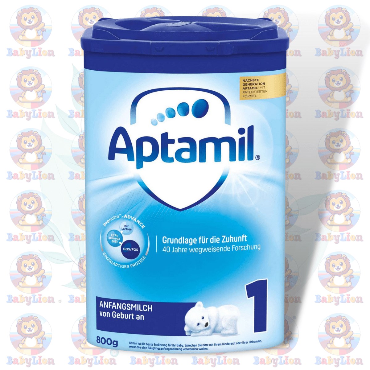 Aptamil Stage 1 Infant Formula - Milk-Based Powder With Dha - Omega 3 &Amp;Amp; Prebiotics - 800G Image 01 Aptamil Stage 1 Infant Formula - 800G - Milk-Based Powder With Dha - Omega 3 &Amp;Amp; Prebiotics - Image 1