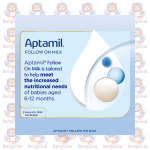Aptamil Stage 2 Follow On Baby Milk Powder - 800g - for 6-12 Months - Essential Nutrition for Growth - Image 4