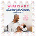 Enfamil A.R. Infant Formula - 366g Can - Clinically Proven Anti-Reflux & Spit-Up, With Iron & DHA - Image 3
