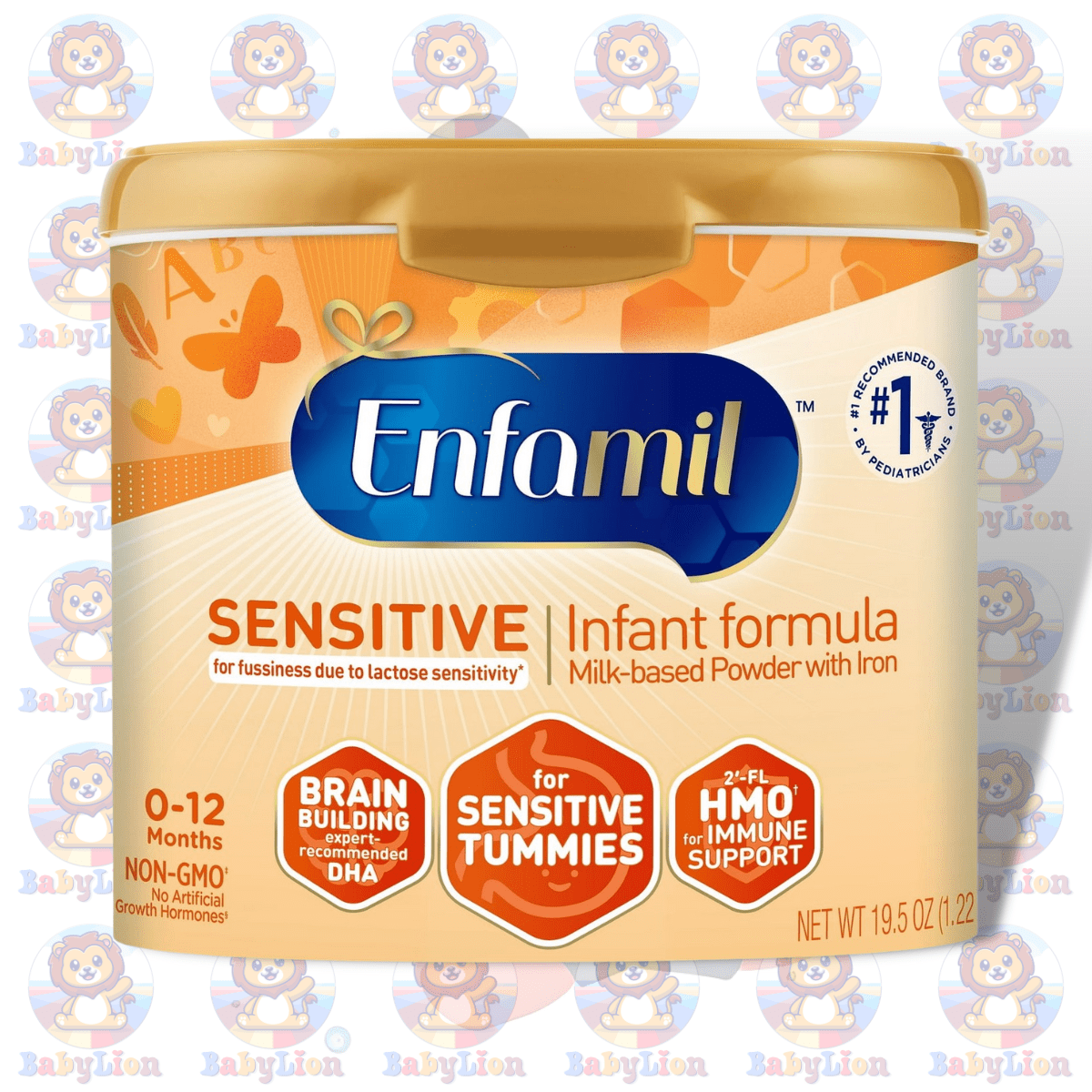 Enfamil Sensitive Infant Formula - 553G Image 01 Enfamil Sensitive Infant Formula - 553G - Dha &Amp;Amp; Iron-Enriched, 2'-Fl Hmo Prebiotics For Immune Support, Inspired By Breast Milk - Image 1