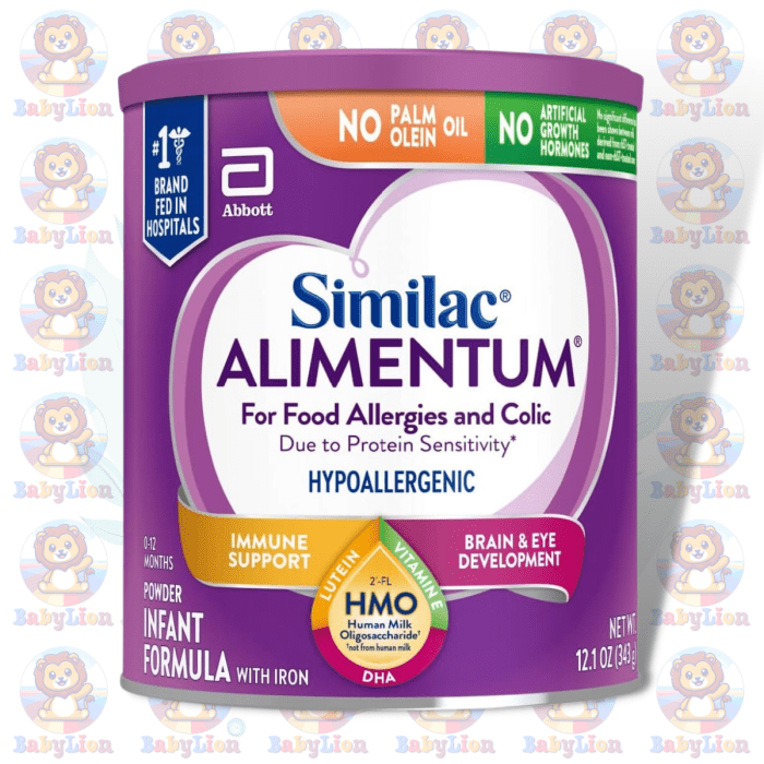 Similac Alimentum Hypoallergenic Infant Formula - 343G Can - 2’-Fl Hmo For Colic &Amp;Amp; Lactose Sensitivity - Image 1