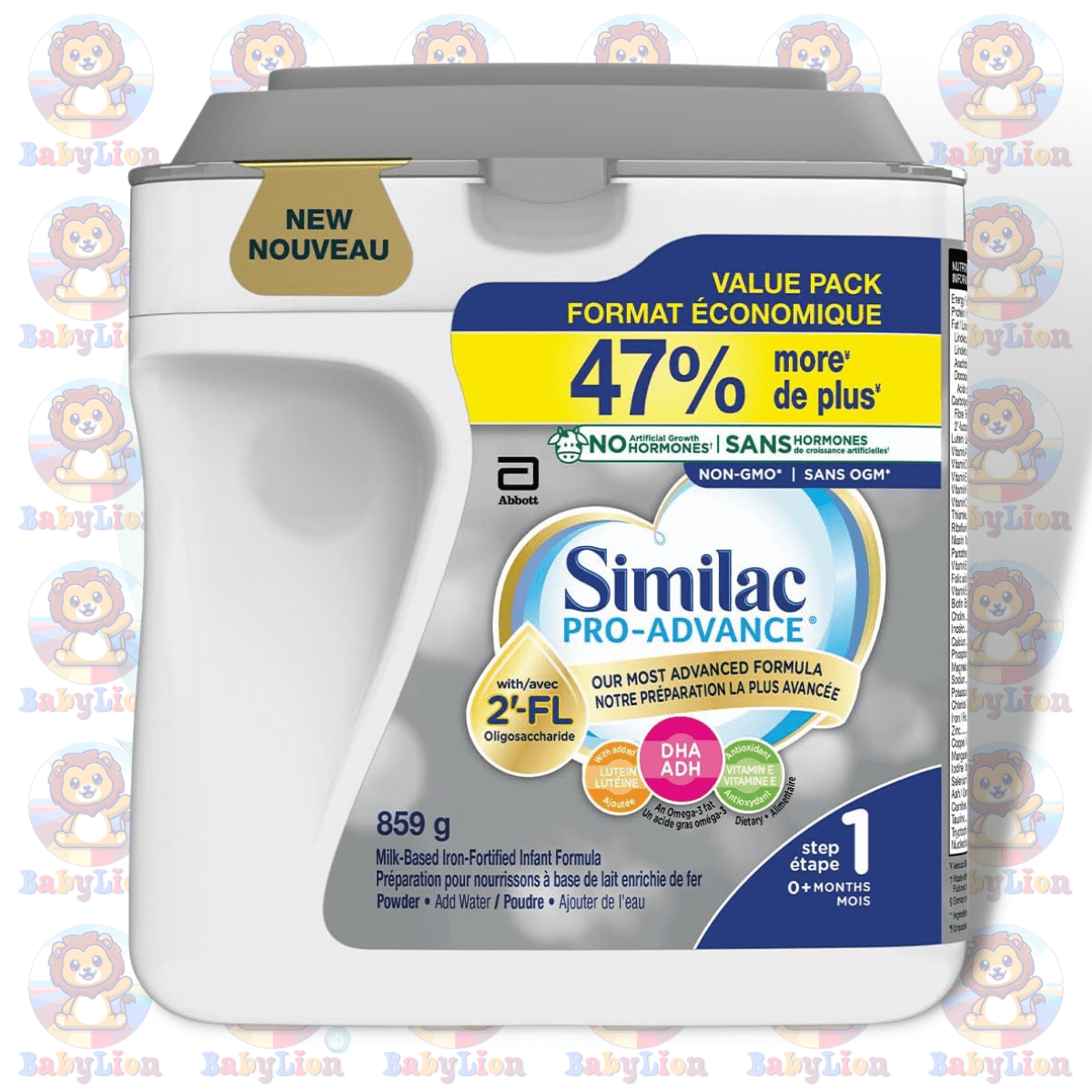 Similac Pro-Advance Step 1 Baby Formula - 859G Image 01 Similac Pro-Advance Step 1 I Formula - 859G - Immune System Boost With 2'-Fl - Powder For 0+ Months - Image 1