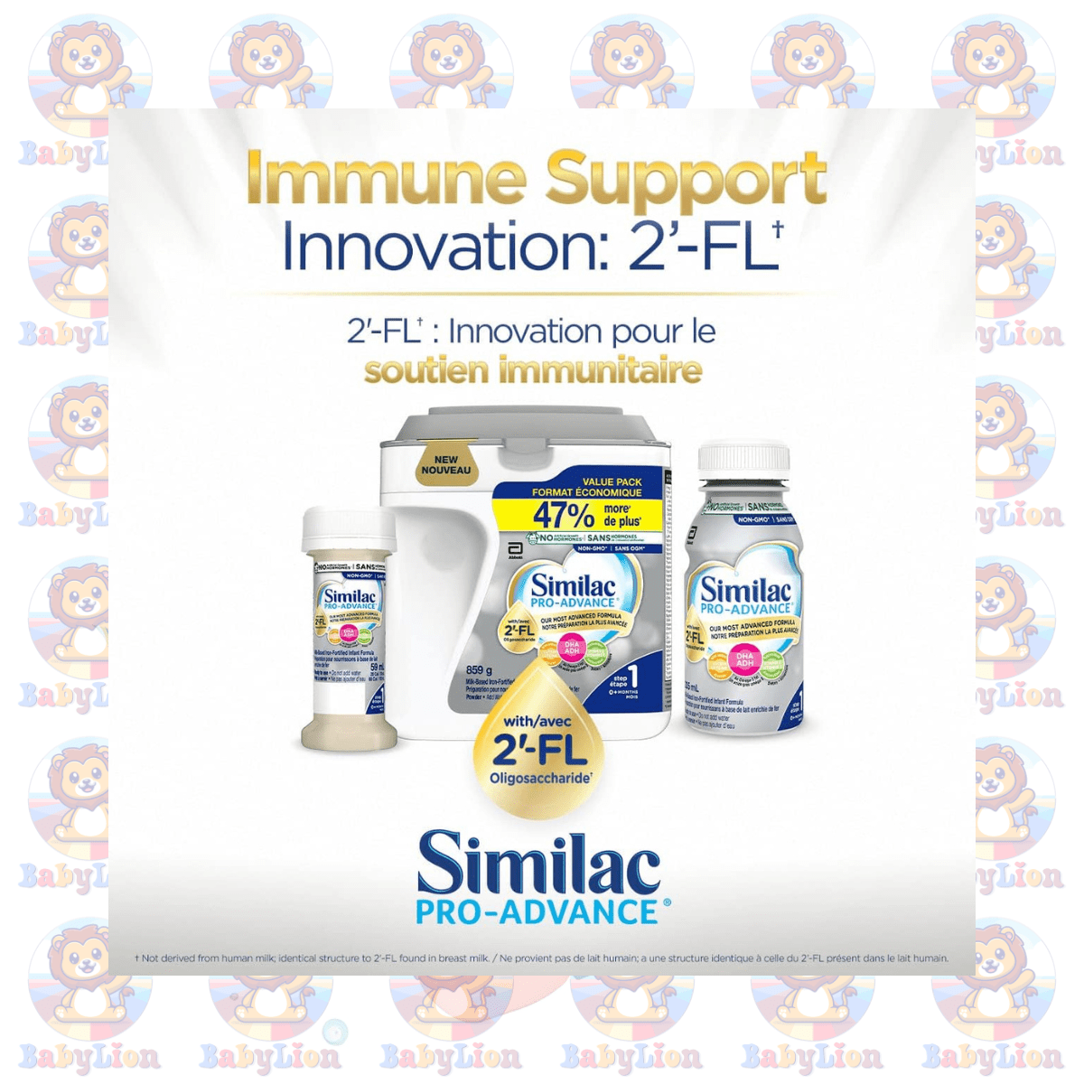 Similac Pro-Advance Step 1 Baby Formula - 859G Image 03 Similac Pro-Advance Step 1 I Formula - 859G - Immune System Boost With 2'-Fl - Powder For 0+ Months - Image 3