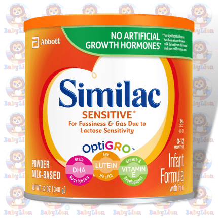 Similac Sensitive Infant Formula - 340g - with OptiGRO™ - DHA, Lutein & Vitamin E - for Easy Digestion, Growth & Development