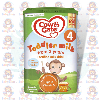 Cow & Gate Stage 4 Toddler Formula - 800g - Balanced Diet with Iron, Calcium & Vitamin D