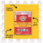 Earth's Best Organic Dairy Infant Formula with Iron - 907g - Omega DHA & ARA - for Infants 0-12 Months - Image 4
