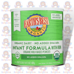 Earth's Best Organic Dairy Infant Formula with Iron - 658g - No Added DHA/ARA & Corn Syrup