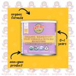 Earth's Best Organic Sensitivity Infant Formula with Iron - 595g - Reduced Lactose for Fussiness, Gas & Crying - Image 3