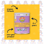 Earth's Best Organic Sensitivity Infant Formula with Iron - 907g - Reduced Lactose for Fussiness, Gas & Crying - Image 3