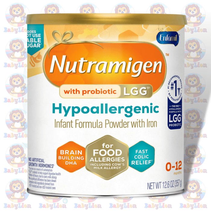 Enfamil Nutramigen Hypoallergenic Infant Formula - 357G Can - With Probiotic Lgg - Lactose-Free With Iron, Dha, And Ara For Milk Allergy Relief And Brain Development - Image 1