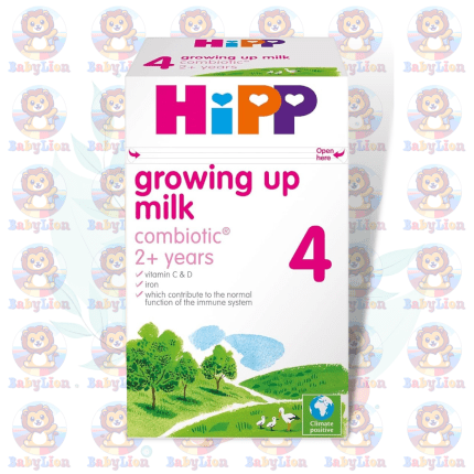 HiPP Organic Combiotic Stage 4 - 600g - Growing Up Milk - from 2 Years - with Vitamin C, D & Iron