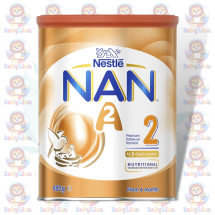 Nestle NAN A2 Stage 2 - 800g - Follow-On Formula - from 6 Months, Premium Nutrition for Infants