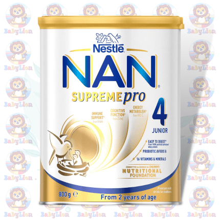 Nestle NAN SUPREMEpro Stage 4 Junior - 800g - Premium Nutritional Supplement for Toddler 2+ Years