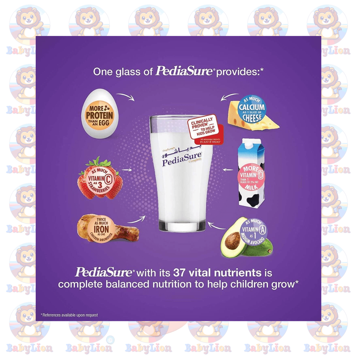 Pediasure Complete 1+ Vanilla Flavored Nutrition Powder Milk - 900G Image 05 Pediasure Complete 1+ Flavored Nutrition Powder Milk - 900G - With Protein, Calcium, Vitamin D - For Growth, Immunity Support - Image 4