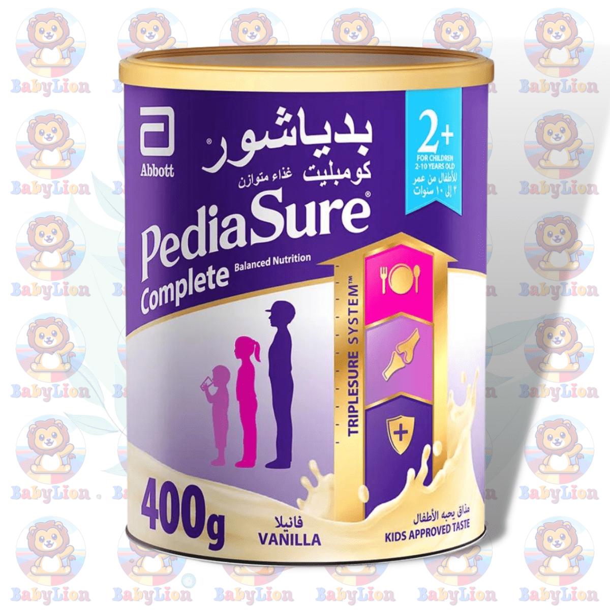 Pediasure Complete 2+ Vanilla Flavored Baby Powder Milk – 400G Image 01 Pediasure Complete 2+ Vanilla Flavored Baby Powder Milk - 400G - With 37 Nutrients - For Growth &Amp;Amp; Immunity - Image 1