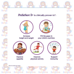 Pediasure Complete 2+ Vanilla Flavored Baby Powder Milk - 400g - with 37 Nutrients - for Growth & Immunity - Image 4