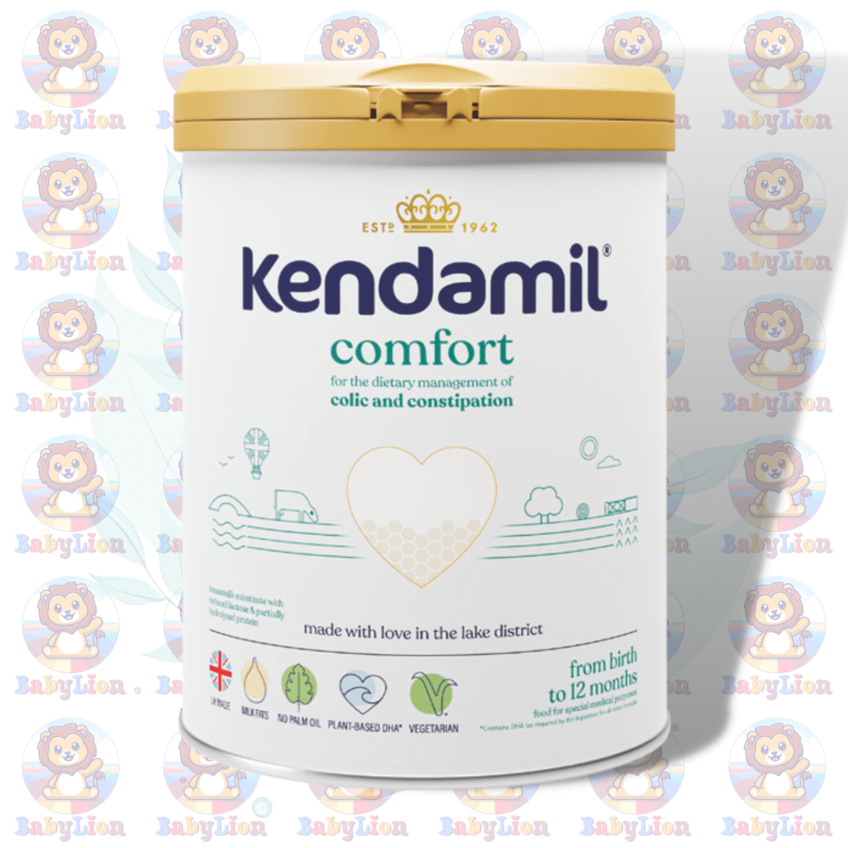 Kendamil Comfort Milk - 800G Image 01 Kendamil Comfort Milk - 800G - With Plant-Based Dha, Ara, Milk Fats - For Colic &Amp;Amp; Constipation Relief - Image 1