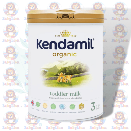 Kendamil Organic Stage 3 Toddler Milk - 800g - Whole Milk Formula with HMOs, DHA & GOS - for Healthy Growth & Immunity