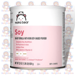 Mama Bear Soy Infant Formula - 624g Can - Soy-Based Powder with Iron, DHA, Lutein & Vitamin E - for Fussiness, Gas & Lactose Sensivity