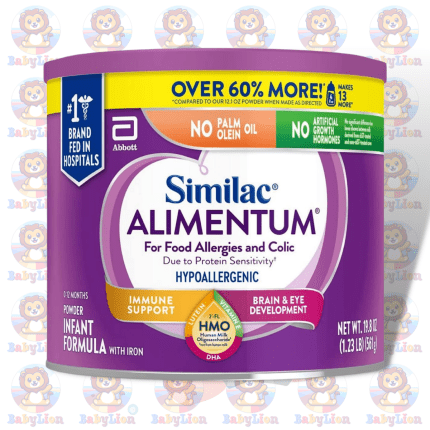 Similac Alimentum Hypoallergenic Infant Formula - 561g Can - with 2’-FL HMO, for Food Allergies, Colic & Lactose Sensitivity