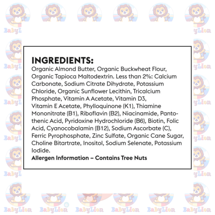 Else Nutrition Organic Toddler Formula - 624G - With Buckwheat, Almond, Tapioca - For Complete Plant-Based Nutrition 12-36 Months - Image 3