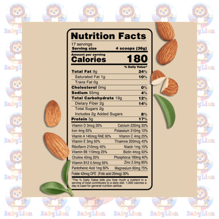 Else Nutrition Organic Toddler Formula - 624G - With Buckwheat, Almond, Tapioca - For Complete Plant-Based Nutrition 12-36 Months - Image 4
