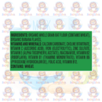 Gerber Grain & Grow Organic Oatmeal Banana Cereal - 227g - with Whole Grains, Real Fruit - Supports Learning Ability - Image 5