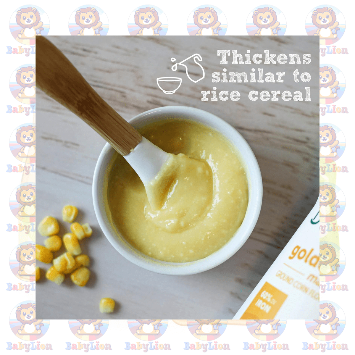 Beech-Nut Golden Corn Maize Baby Cereal - 227G Image 05 Beech-Nut Golden Corn Maize Baby Cereal - 227G - With Sunflower Lecithin - For Infants' First Solid Food - Image 5