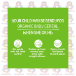 Happy Baby Organics Clearly Crafted Oatmeal Baby Cereal - 198g - with Vitamin C, Iron - Supports Brain Development - Image 5