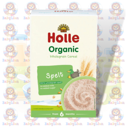 Holle Organic Spelt Whole Grain Cereal - 227g - with Whole Grain Spelt Flour - for Healthy Growth & Development