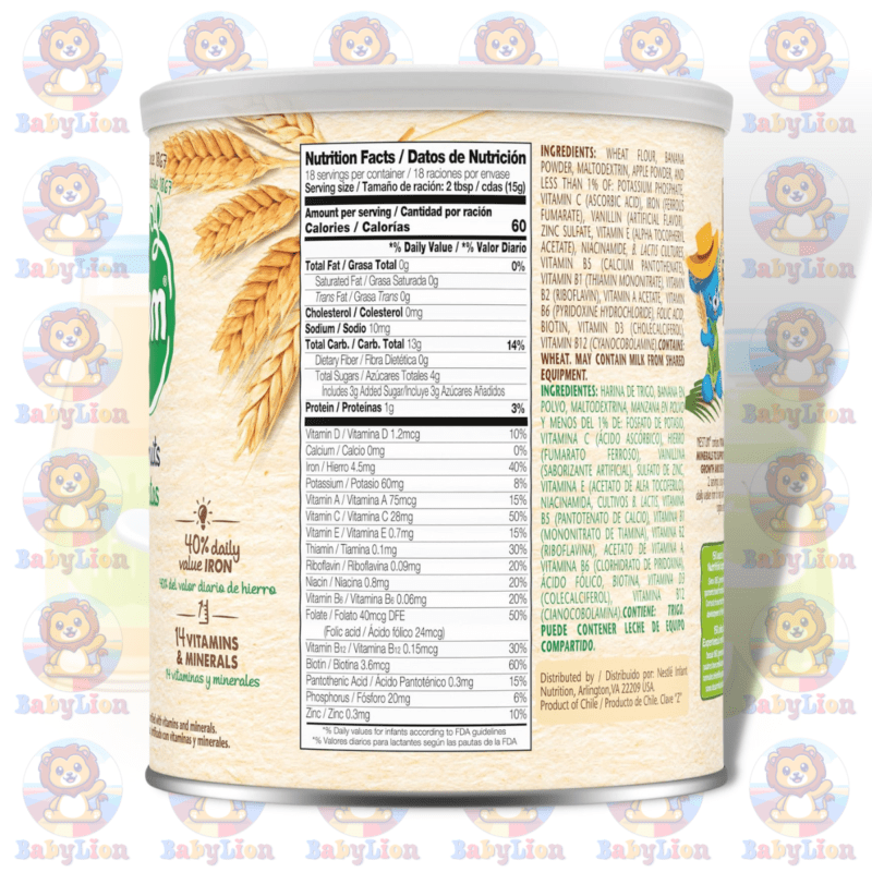 Home 115 Nestle Nestum Wheat Fruits Infant Cereal 270G Image 02