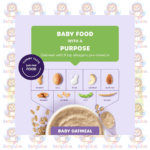 Ready, Set, Food! Organic Baby Oatmeal - Original - 226.8g - with Peanut, Egg, Milk, Nuts, Sesame, Soy, Wheat - Iron Fortified for Early Allergen Introduction - Image 4