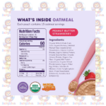 Ready, Set, Food! Organic Baby Oatmeal - Peanut Butter Strawberry Daniel Tiger - 226.8g - with Peanut, Egg, Milk, Nuts, Sesame, Soy, Wheat - Iron Fortified for Early Allergen Introduction - Image 2