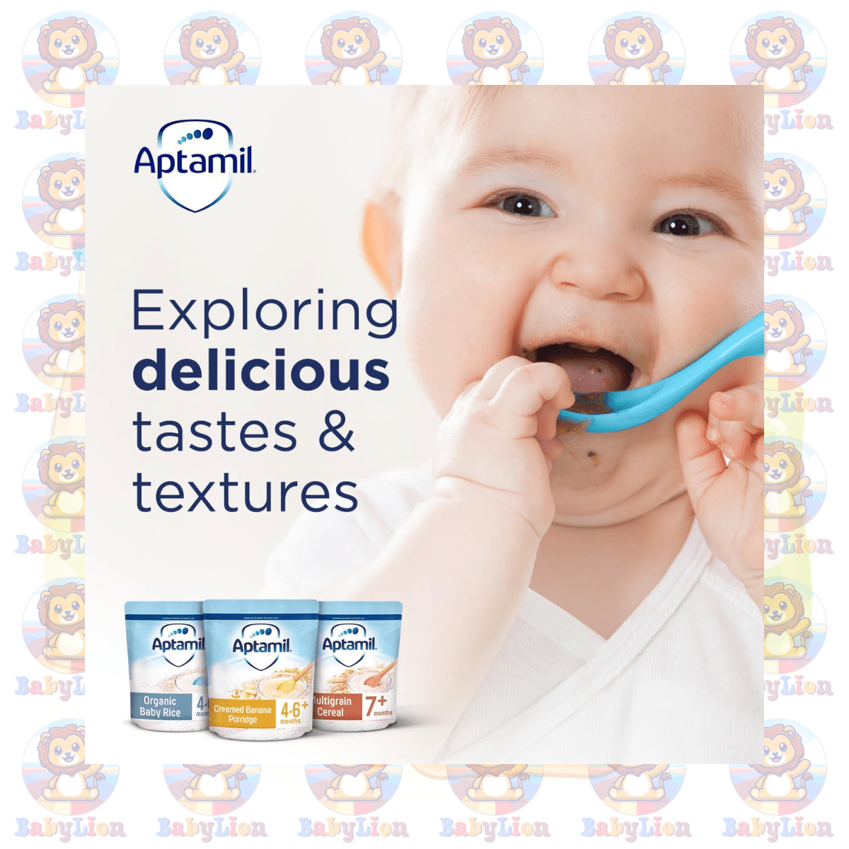 Aptamil Creamed Banana Porridge Baby Cereal - 125G Image 04 Aptamil Creamed Banana Porridge Baby Cereal - 125G - With Skimmed Milk &Amp; Banana Flakes - For Early Weaning &Amp; Smooth Texture - Image 4