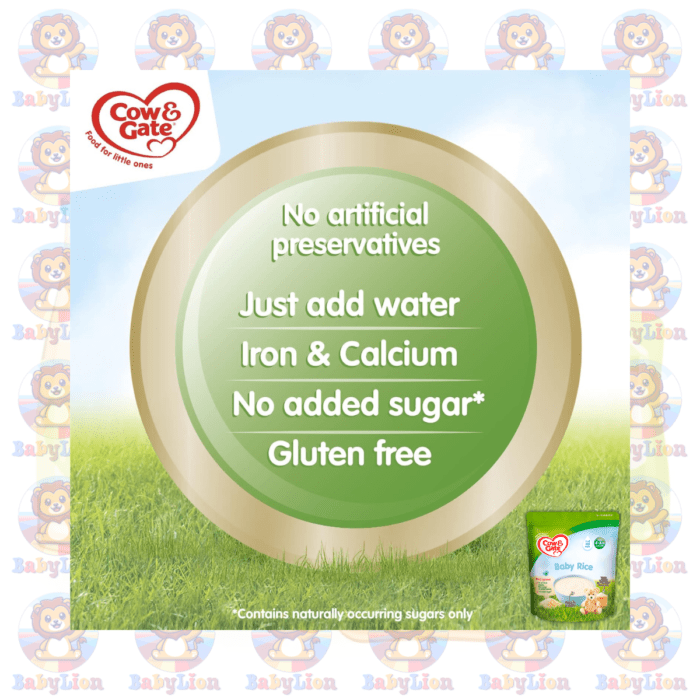 Cow &Amp; Gate Baby Rice Cereal - 100G - Gluten-Free, Vitamin B1 Enriched - For First Weaning And Taste Development - Image 4
