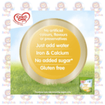Cow & Gate Banana Porridge Baby Cereal - 125g - Gluten-Free - For Babies 4+ Months - Image 3