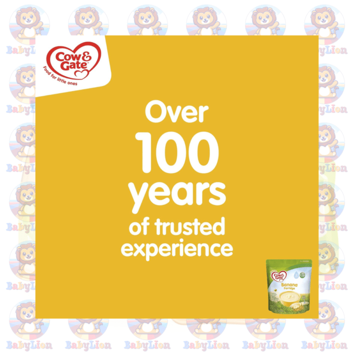 Cow &Amp; Gate Banana Porridge Baby Cereal - 125G - Gluten-Free - For Babies 4+ Months - Image 5