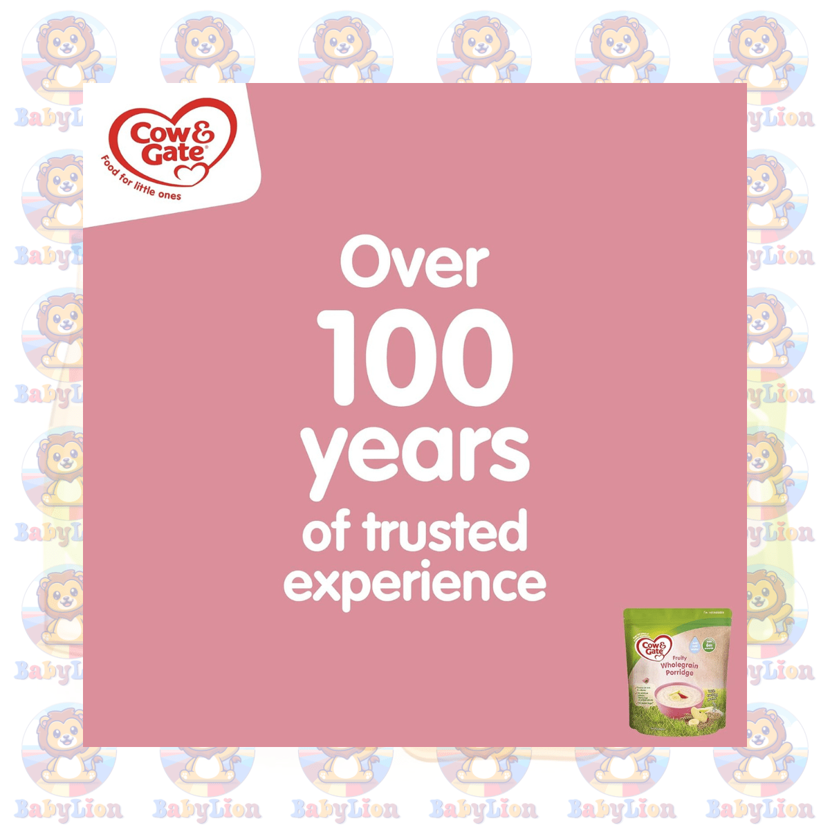 Cow &Amp; Gate Fruity Wholegrain Porridge - 125G Image 04 Cow &Amp; Gate Fruity Wholegrain Porridge - 125G - With Milk, Oats, Rye - For Baby Nutrition And Development - Image 4
