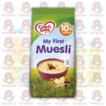 Cow & Gate My First Muesli Baby Cereal - 330g - With Fruits & Hazelnuts - No Added Sugar, Suitable for Vegetarians